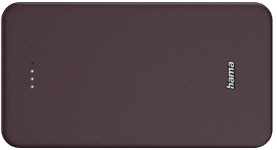 УМБ Hama Color 20 20000 mAh Burgundy (4047443514776)