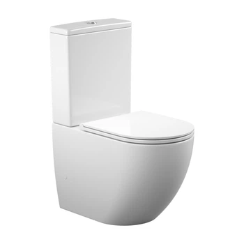 Унитаз-компакт KOLLER POOL Round Smart RN-0630-RQ-C+RN-0630-RQ-T с бачком и сиденьем Soft Close дюропласт