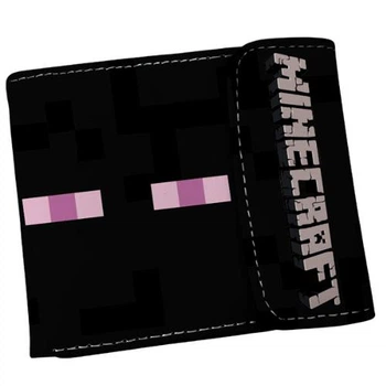 Кошелек Minecraft Enderman Майнкрафт с застежкой