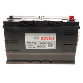 Автомобільний акумулятор t3 037 110ач 680а "+" праворуч BOSCH, 0 092 T30 371