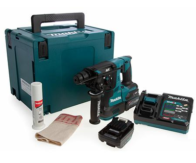 Аккумуляторный перфоратор Makita XGT 40 V MAX HR 003 GM 201, 2 акб, з/у, кейс (HR003GM201)