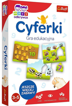 Zestaw edukacyjny Trefl Cyferki Mały Odkrywca (5900511019469)