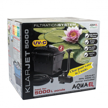 Фільтр Aquael для ставка KlarJET 5000 зі стерилізатором (115432/102591/2199) 115432/102591/2199
