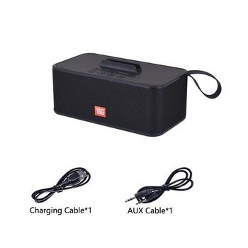Черная портативная Bluetooth колонка Jeqang TG802