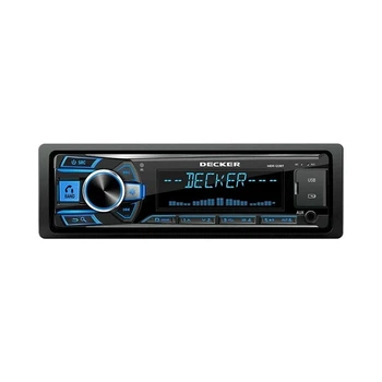 Автомобильная магнитола 1DIN мультимедийный центр Decker MDR-122 BT