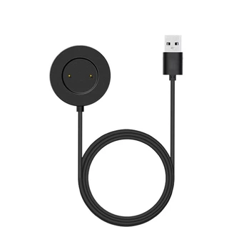 Кабель USB зарядний для фітнес-браслета Xiaomi Band 7 Pro, Poco Watch, Watch lite 2 чорний