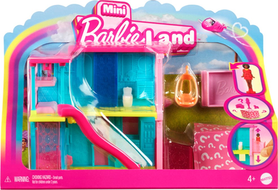 Zestaw lalka Barbie Mini Barbieland Domek i minilalka z domkiem dla lalek w wersji mini laleczka i akcesoria 2 (0194735245253)