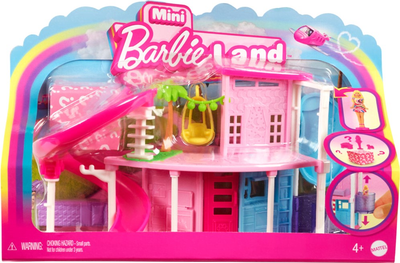 Zestaw Barbie Mini Barbieland Mini domek dla lalek i mini lalka HYF45 (0194735245277)