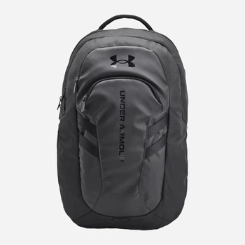 Рюкзак спортивный тканевый 31 л водонепроницаемый Under Armour Hustle 6.0 Pro 1384671-001 Черный (196886297013)