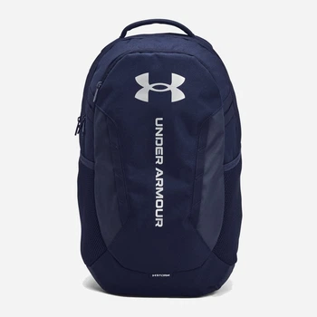 Рюкзак спортивный тканевый 29 л водонепроницаемый Under Armour Hustle 6.0 Backpack 1384672-411 Синий (196886299147)