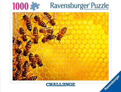 Пазл Ravensburger Challenge Бджоли 70 x 50 см 1000 деталей (4005555006145)