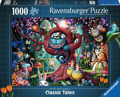 Пазл Ravensburger Аліса в країні чудес 70 x 50 см 1000 деталей (4005555004905)