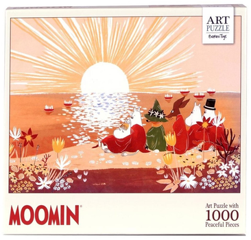 Puzzle Barbo Toys Moomin 50 x 70 cm 1000 elementów (5704976072676)