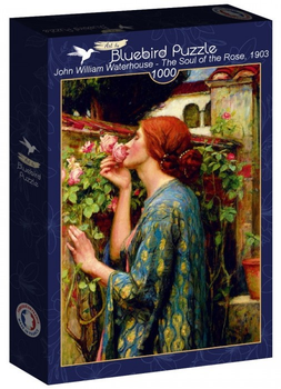 Puzzle Bluebird John William Waterhouse The Soul of the Rose 1903 69 x 48 cm 1000 elementów (3663384602825)