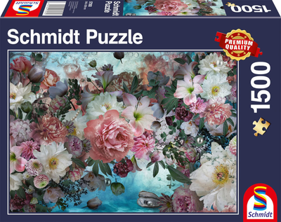 Puzzle Schmidt Aquascape Kwiaty pod wodą 84.6 x 59.8 cm 1500 elementów (4001504573935)