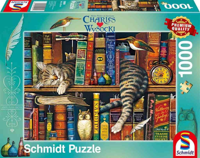 Puzzle Schmidt Fryderyk pisarz 69.3 x 49.3 cm 1000 elementów (4001504599911)