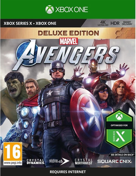 Гра Xbox One Marvel's Avengers: Deluxe Edition (диск Blu-ray) (5021290085213)