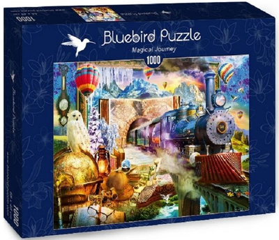 Puzzle Bluebird Magiczna podróż 68 x 48 cm 1000 elementów (3663384703430)