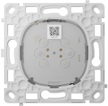 Бездротовий одноклавішний вимикач Ajax LightCore Vertical 1-gang for LightSwitch Jeweler (000045635)