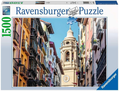 Пазл Ravensburger Pamplona Spain 80 x 60 см 1500 деталей (4005556167098)