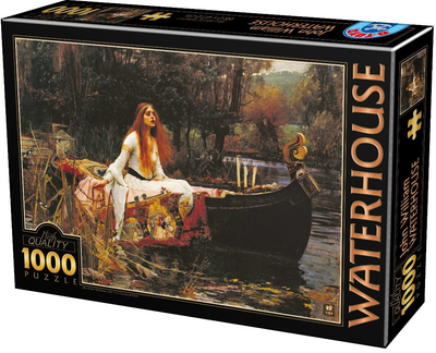 Puzzle D-Toys William Waterhouse Pani Shallot 68 x 47 cm 1000 elementów (5947502872757)