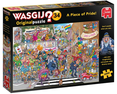 Пазл Jumbo Wasgij Original Шматочок гордості 68 x 49 см 1000 деталей (8710126191811)