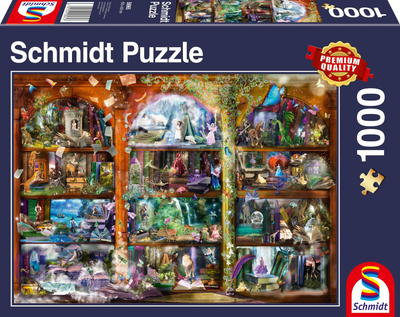 Puzzle Schmidt PQ Magiczny świat bajek 69.3 x 49.3 cm 1000 elementów (4001504589653)