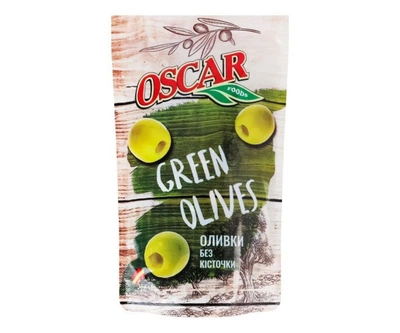 Оливки без косточки д/п TM Oscar 185 g