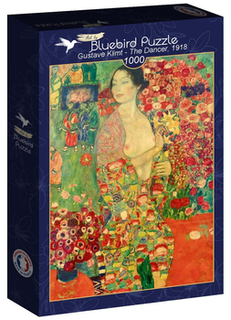 Puzzle Bluebird Gustave Klimt Tancerka 69 x 48 cm 1000 elementów (3663384602344)