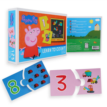 Puzzle Barbo Toys Peppa Pig 10 x 20 elementów (5704976089735)