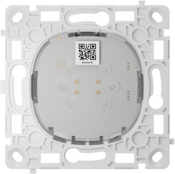 Бездротовий одноклавішний перехресний вимикач Ajax LightCore Vertical Crossover for LightSwitch Jeweler (000046131)