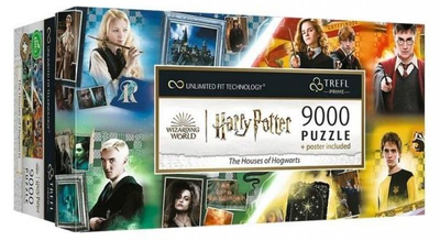 Puzzle Trefl Hogwart Dom 198.6 x 92.8 cm 9000 sztuk (5900511810233)