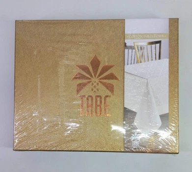 Скатертина Tabe CREAM 160*220см(р) молочний