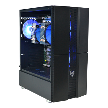 Сервер двухпроцессорный TOWER PowerUp #36 Xeon E5 2643 x2/16 GB/SSD 120 GB х2 Raid/Int Video