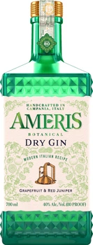 Джин Ameris Citrus Italian Recipe Green 0.7 л 40% (8000296122174)