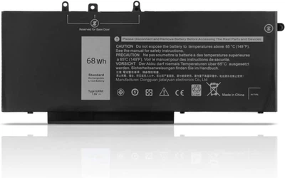 Батарея для ноутбука Dell Latitude 5490 5491 5495 5580 5590 5591 (GJKNX) 7.6V аналог