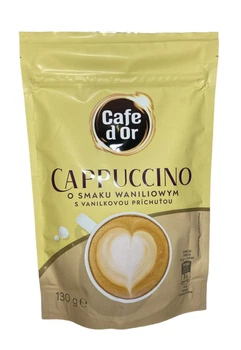 Капучіно Cafe D`ORO з ванільним смаком 130 г (58203)