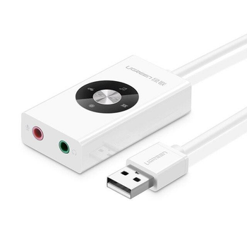 Звуковая карта Ugreen USB 2.0 внешняя (30448)
