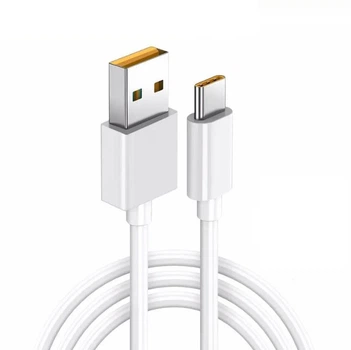 Кабель зарядный CELBRO Type-C 6.5A 65W SuperVOOC SuperDart 1М White (CB005)