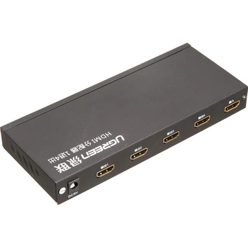 Сплиттер HDMI Ugreen 1x4 HDMI Amplifier Splitter разветвитель HDMI 1х4 Black (40202)