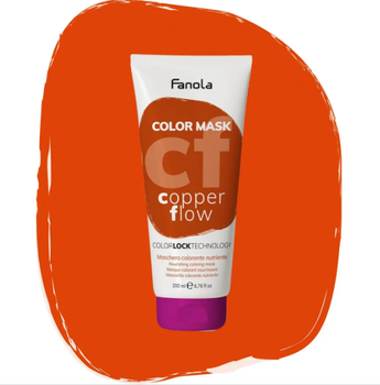 Маска тонирующая для волос Fanola Color Mask Copper Flow 200 мл
