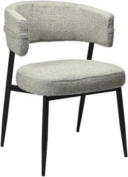 Стул обеденный Vetro Mebel M-117 Гранит/Черный (M-117-grey/black)