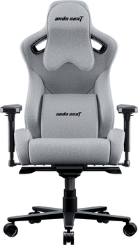 Кресло игровое Anda Seat Kaiser 2 Pro Size XL Gray Linen Fabric (AD12YXL-17-G-F-G01)