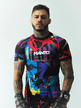 Рашгард MANTO Rashguard Shortsleeve RAVE M