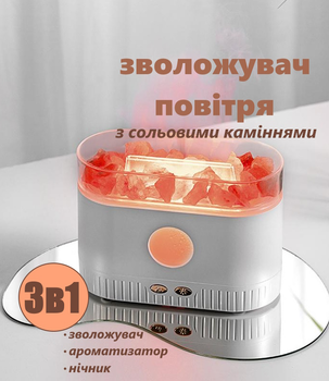 Настольный увлажнитель воздуха ночник для дома SmartUs 84-0630-3 диффузор ароматический 200 мл для офиса, аромаувлажнитель 5 режимов