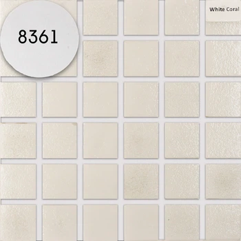 Мозаика АкваМо White Coral 31.7х31.7 стеклянная для ванны, душевой,кухни,хамама,бассейна за 1 ШТ