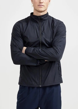 Спортивная ветровка для бега мужская CRAFT ADV Essence Wind Jacket 1911443-999000 Black XXL