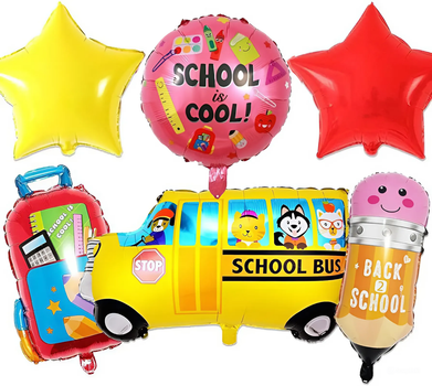 Набір Із Кульок Back to school In cool! Різнокольоровий