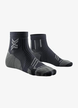 Беговые носки X-SOCKS Run Expert Ankle XS-R7XPS24M-B036 Black/Charcoal 45/47