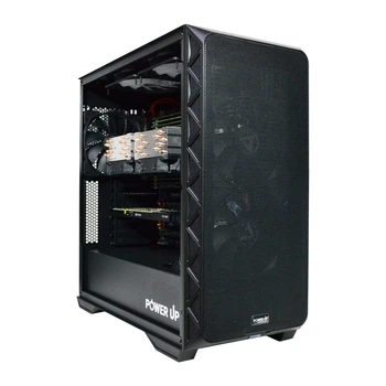 Двопроцесорна робоча станція PowerUp #589 Xeon E5 2680 v4 x2 / 32 GB / SSD 512GB / NVIDIA Quadro RTX4000 8GB багатопроцесорна обчислювальна система для розробки